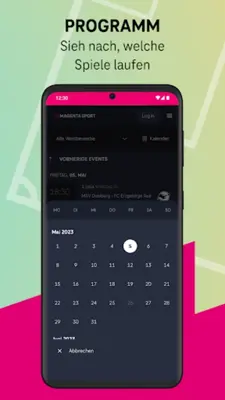 MagentaSport - Dein Live-Sport android App screenshot 10