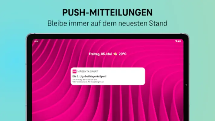 MagentaSport - Dein Live-Sport android App screenshot 3