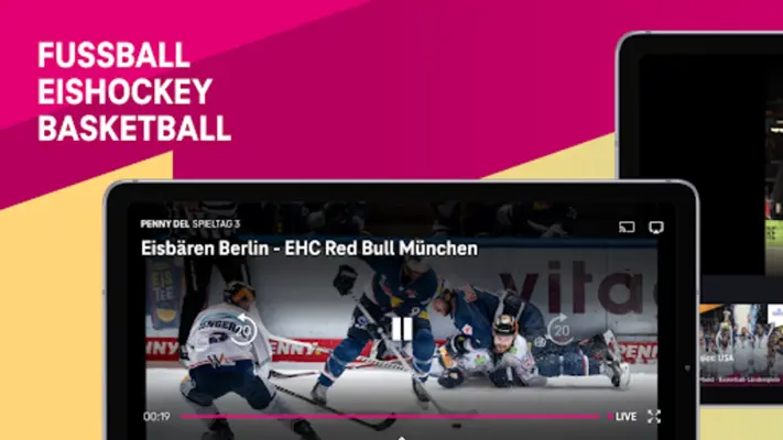 MagentaSport - Dein Live-Sport android App screenshot 6